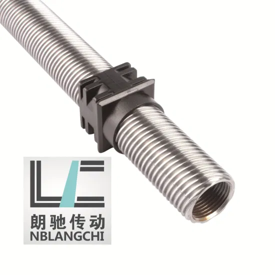 High Speed Hollow Trapezoidal Thread Lead Screw with POM Screw Nut